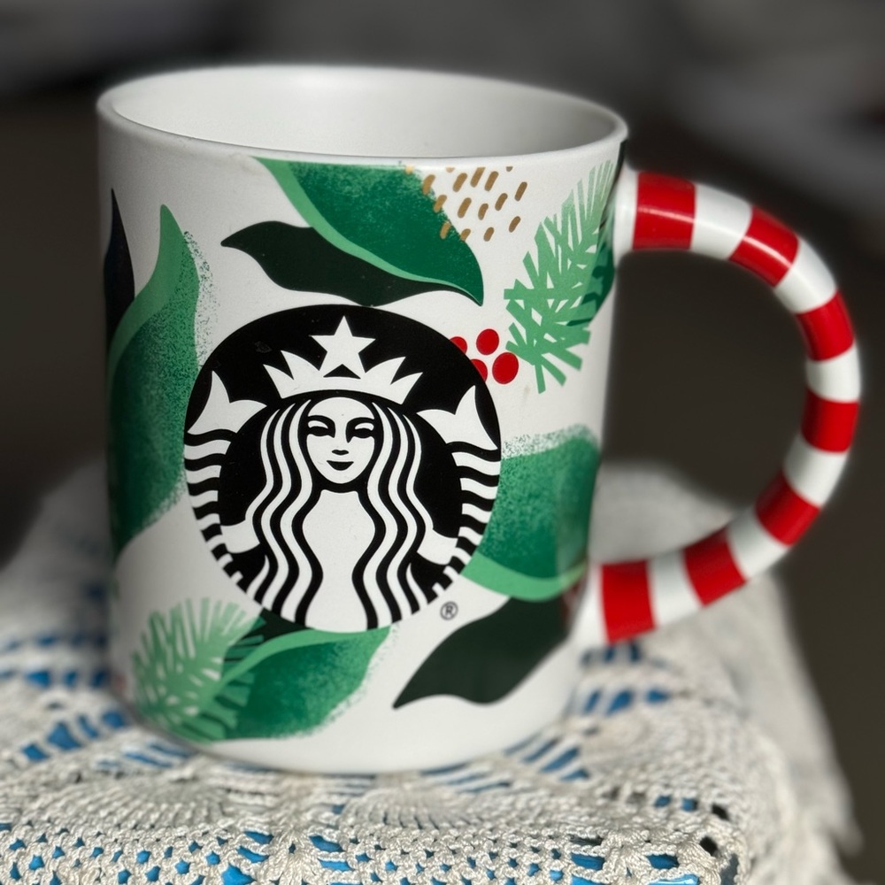 Starbucks 2019 Holiday Ceramic Mug EUC